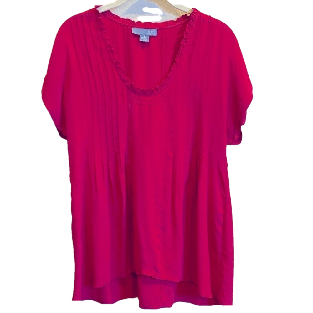 ANTHROPOLOGIE SILK BLOUSE